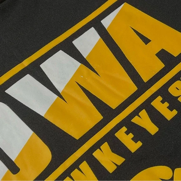 Colosseum Iowa Hawkeyes Collage Black Hoodie Men’s Size M - Picture 3 of 7